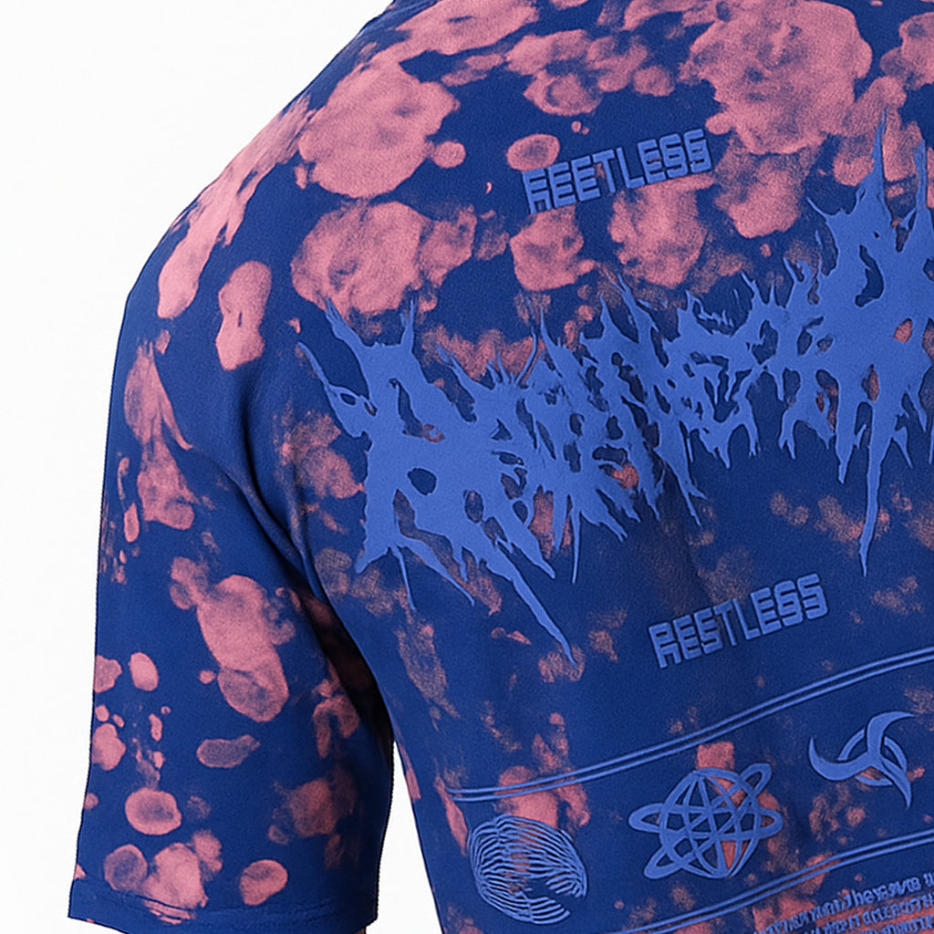 Restless Blue Oversize Tee