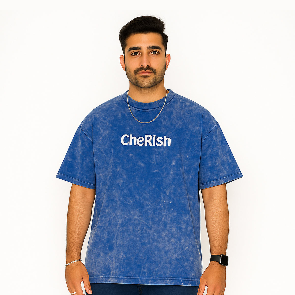Cherish Acid-washed Oversize T-shirt