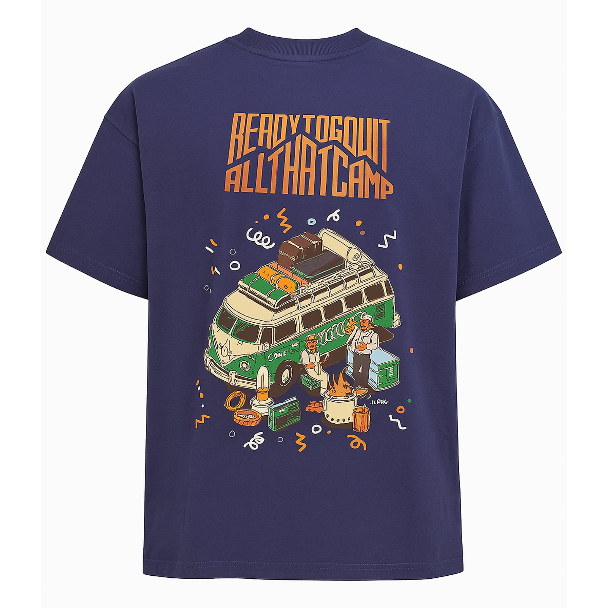 ReadyToGoOut Graphic Oversized Tee