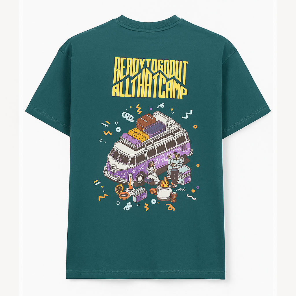 ReadyToGoGreen Oversized Graphic Tee