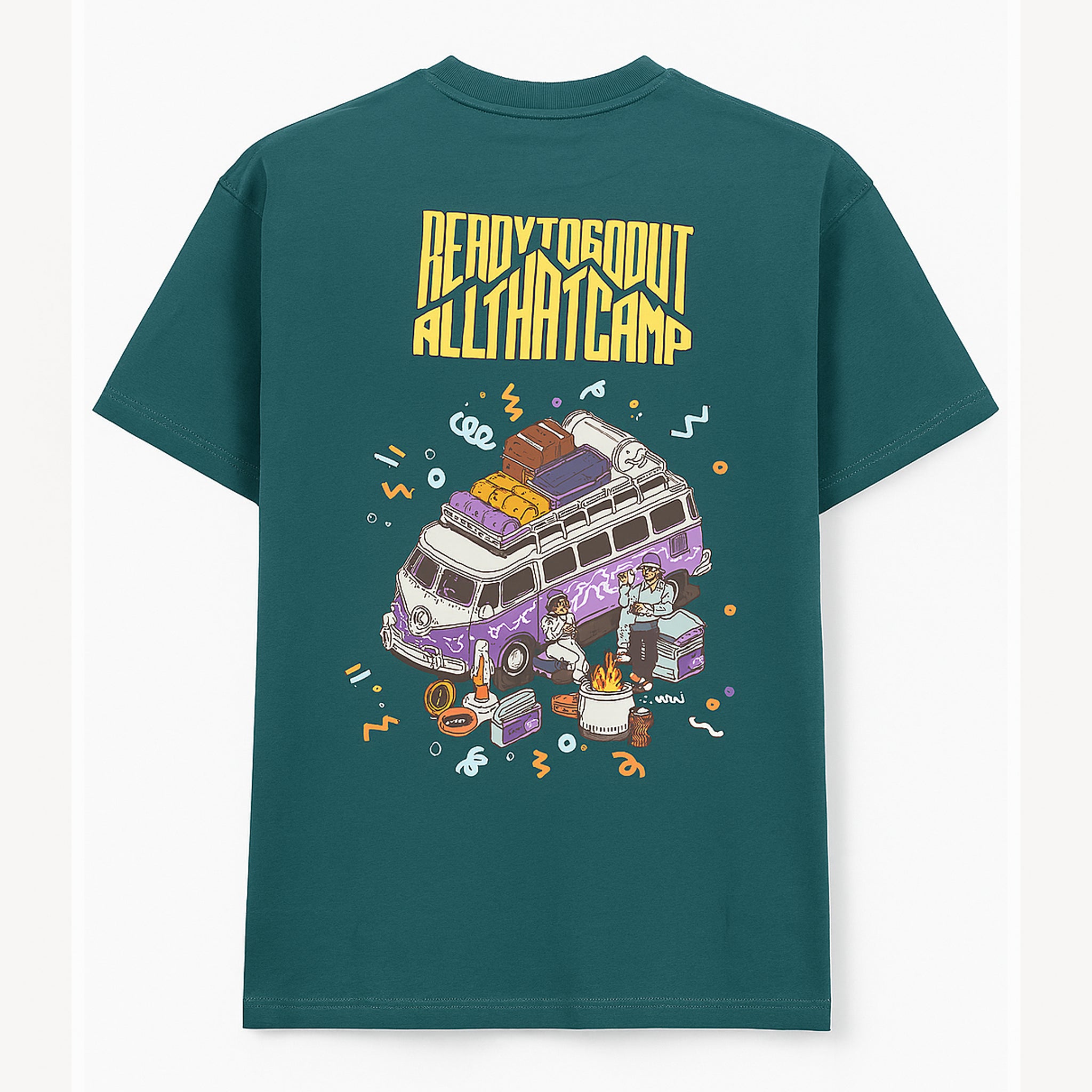 ReadyToGoGreen Oversized Graphic Tee
