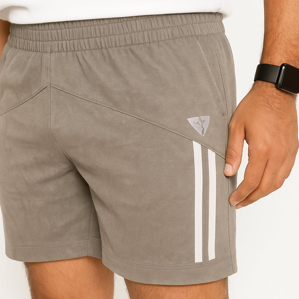 Taupe AlphaMale Active Shorts
