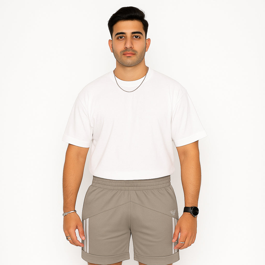 Taupe AlphaMale Active Shorts