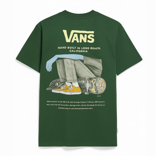 Alpha Male x Vans | Green Oversize Tee