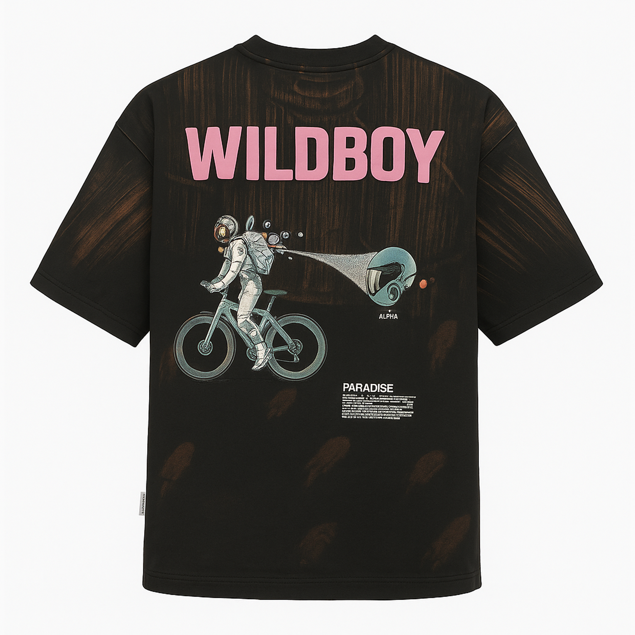 Wildboy Acid-Wash Oversized Tee