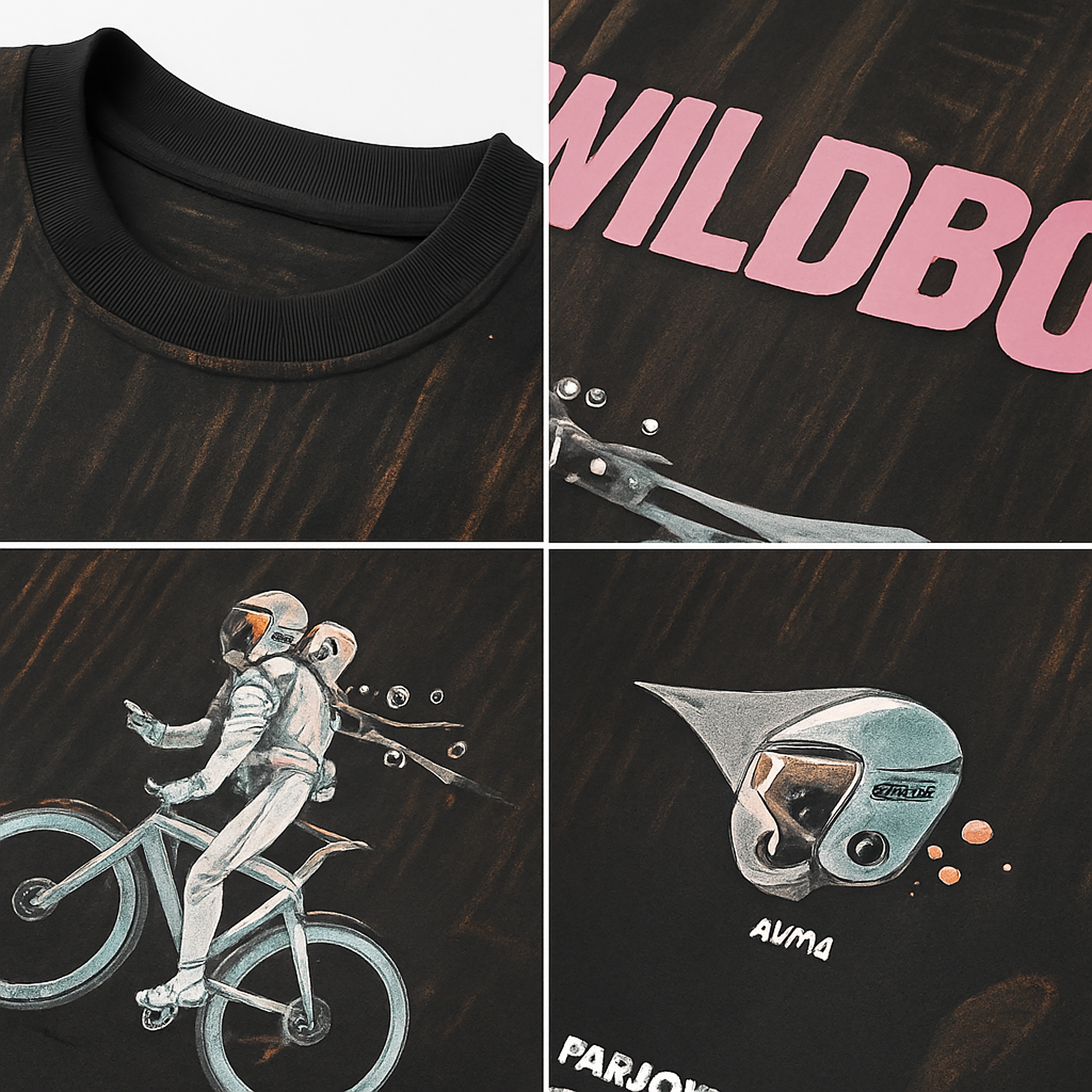 Wildboy Acid-Wash Oversized Tee
